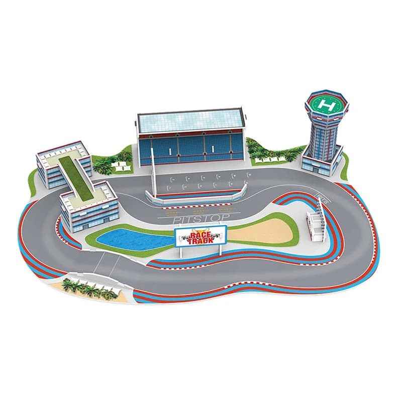 direct promotional 3d Foam Puzzle car racing track series ZC-T001 — original catalogue image 1