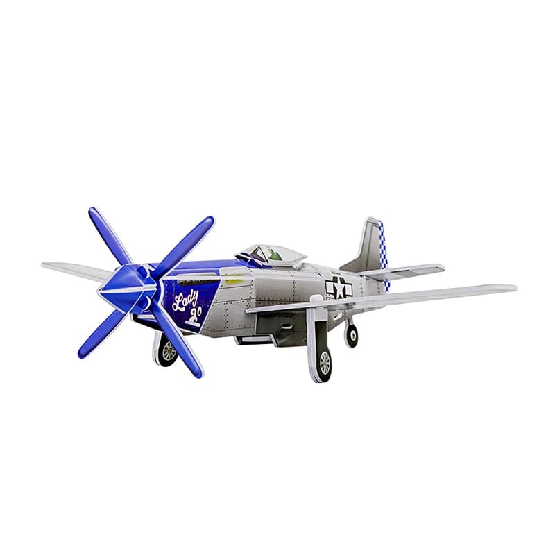 direct promotional 3d Foam Puzzle fighter plane series ZC-V002 — original catalogue image 1