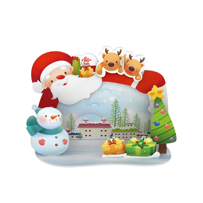 3D Assembly Puzzles Christmas theme frame ZC-C011 — original catalogue image 1