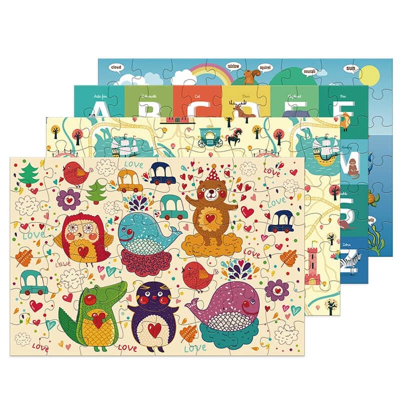 48 pieces ink super large Jigsaw floor Puzzles For kids ZC-9200 — original catalogue image 1