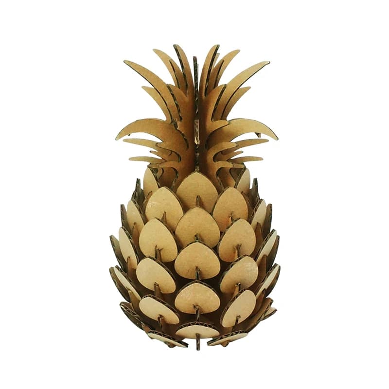 Hot selling pineapple design model DIY cardboard 3D puzzle CP111 — original catalogue image 1