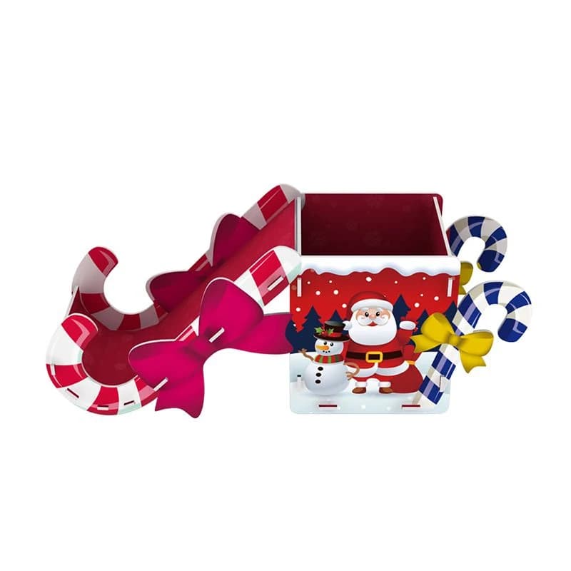 3D Assembly Puzzles for kids hot-selling Christmas candy cane pen holder ZC-C015 — original catalogue image 1