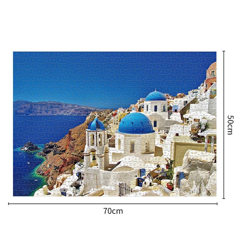 Custom Design Paper Toy Adult Puzzle Games 1000 Pieces Jigsaw Puzzle ZC-70002 — original catalogue image 1
