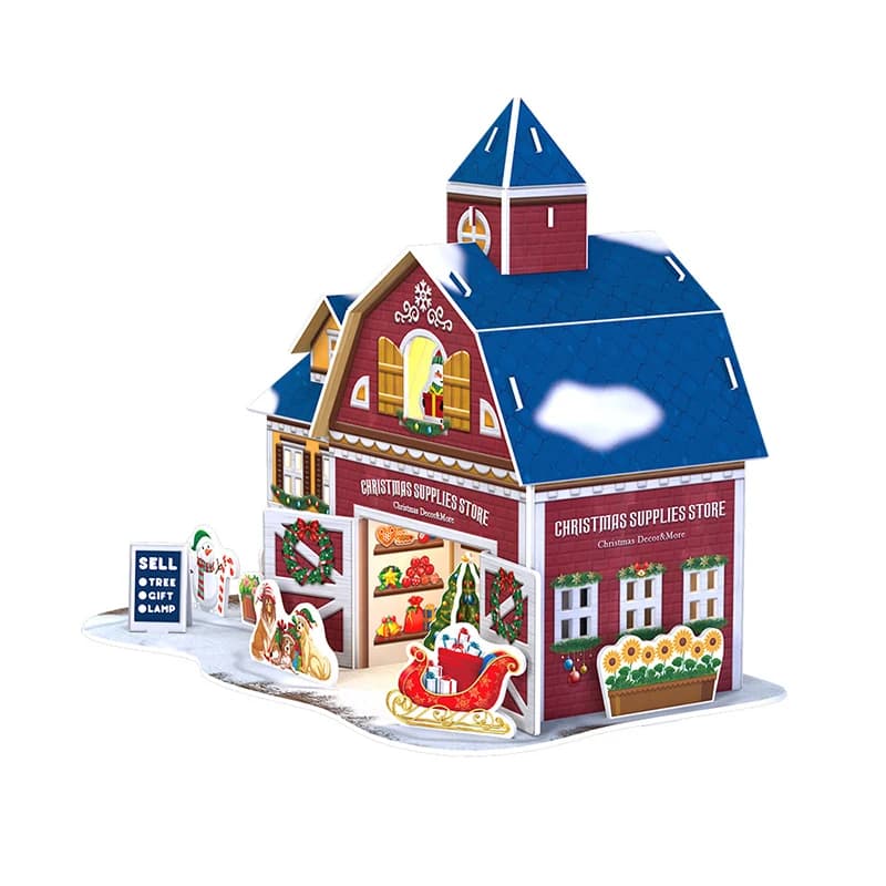 Christmas Store Kids DIY Christmas Gift 3d Foam Puzzle Toys ZC-C027 — original catalogue image 1