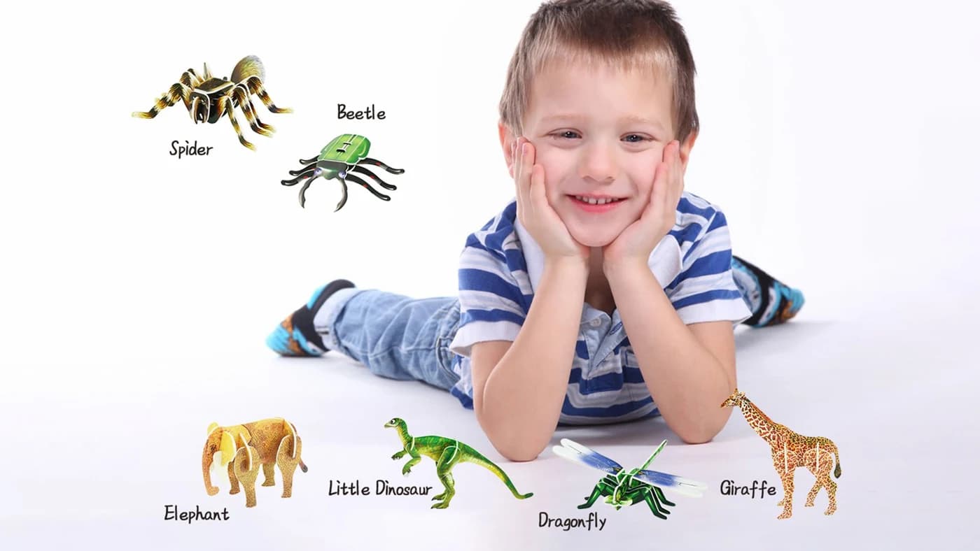 3D Assembly Pokemon animal series 3D foam Puzzles For Kids ZC-A002 — original detail illustration
