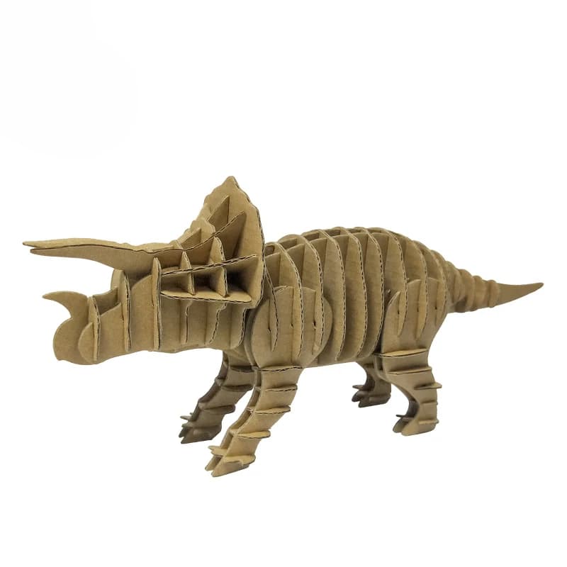 Triceratops Dinosaur Diy Assemble Puzzle Toy CC142 — original catalogue image 1