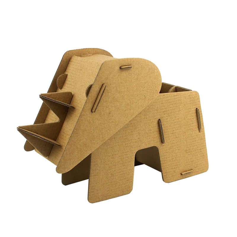 3d Puzzle Toys Paper Craft Kids Adults DIY Cardboard Animal Rhinoceros CC122 — original catalogue image 1