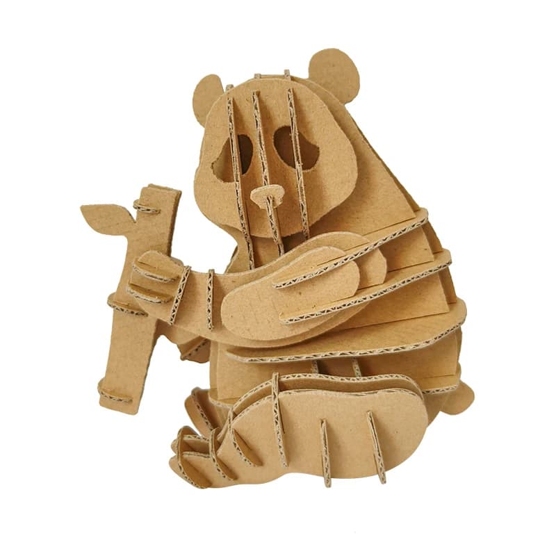 3D Cardboard Panda Puzzle DIY Paper Craft Animal Model Kit STEM Toy for Kids& Adults CS204 — original catalogue image 1