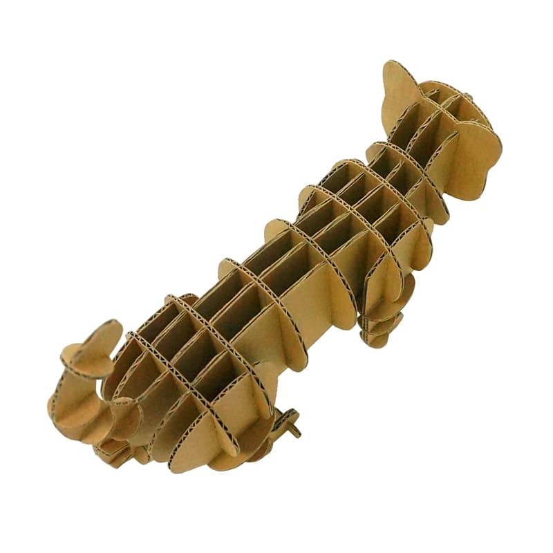 cat design model DIY cardboard 3D puzzle CS158 — original catalogue image 1