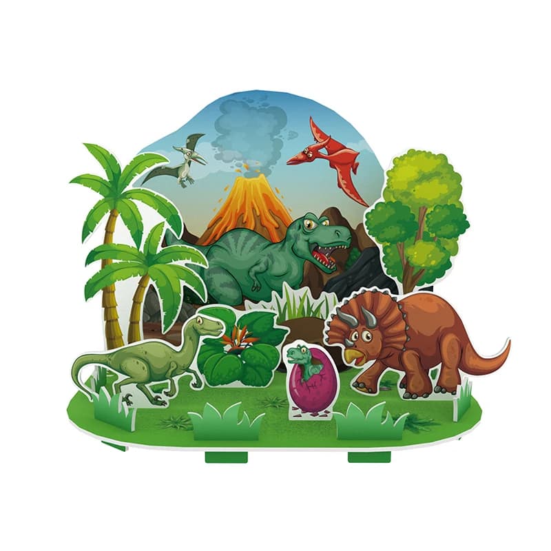 Dinosaur scenes reference