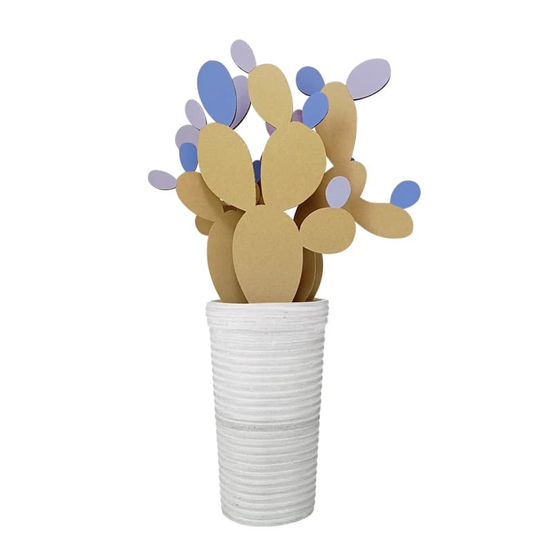 Cactus 3D corrugated cardboard Puzzle For Home Decoration CP117 — original catalogue image 1