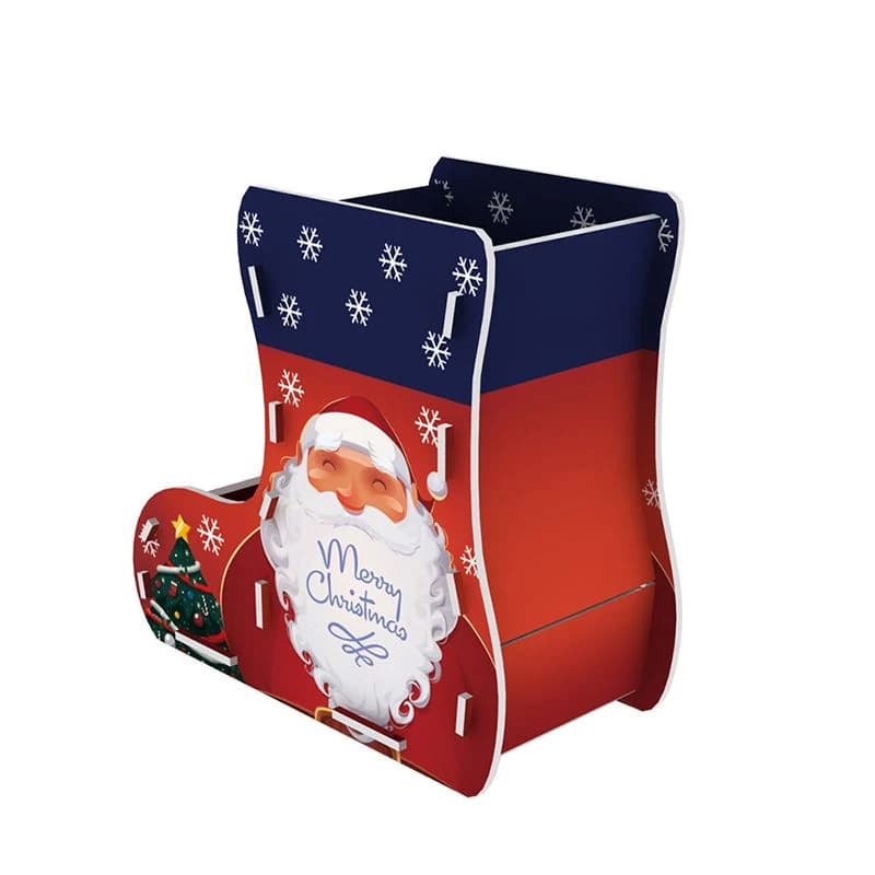 3D Assembly Puzzles for kids hot-selling Christmas sock pen holder ZC-C014 — original catalogue image 1