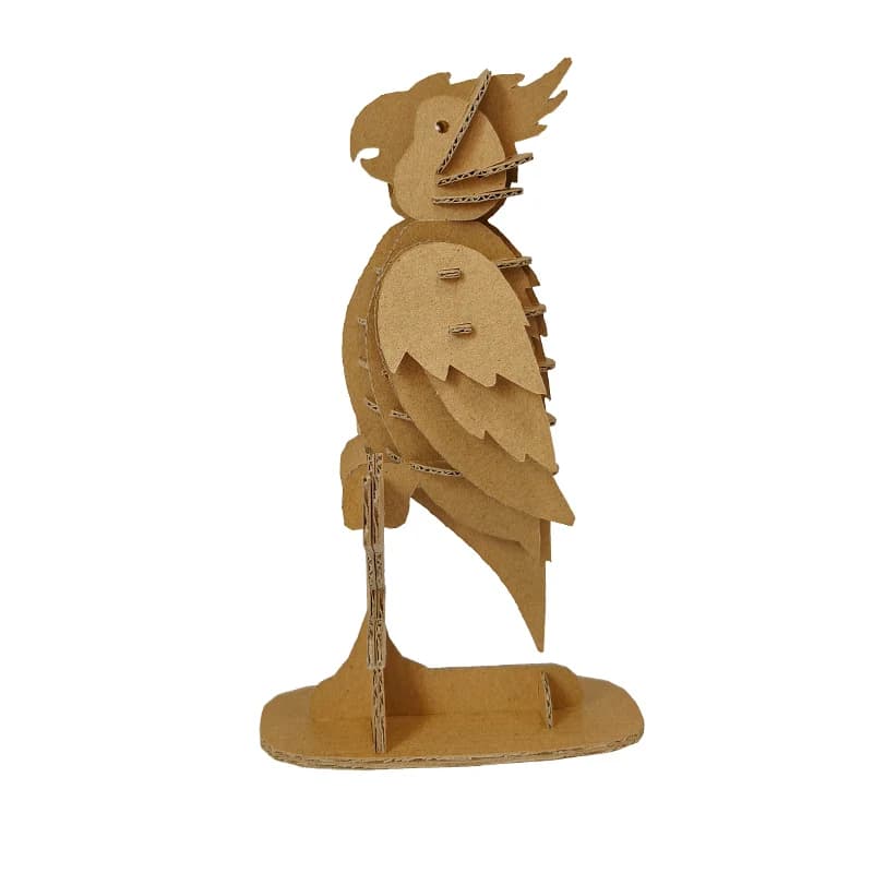 STEM 3D Cardboard Parrot Building Kit DIY Brain Teaser Bird Puzzle for Developing Logic & Motor Skills in Kids CS207 — original catalogue image 1