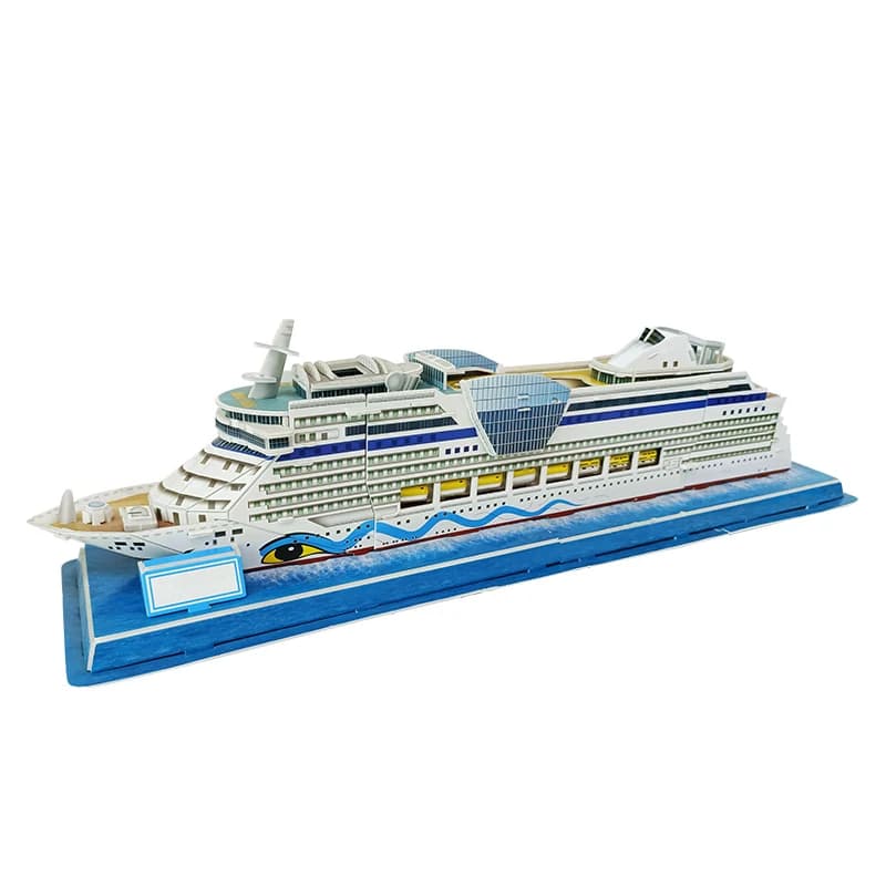 DIY Gift 3D Puzzle Model Cruise Ship Collection Souvenir Decoration ZC-V001 — original catalogue image 1