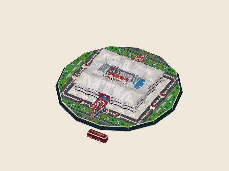 Bayt Stadium model render